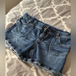 Maurices Blue Jean Shorts for Women